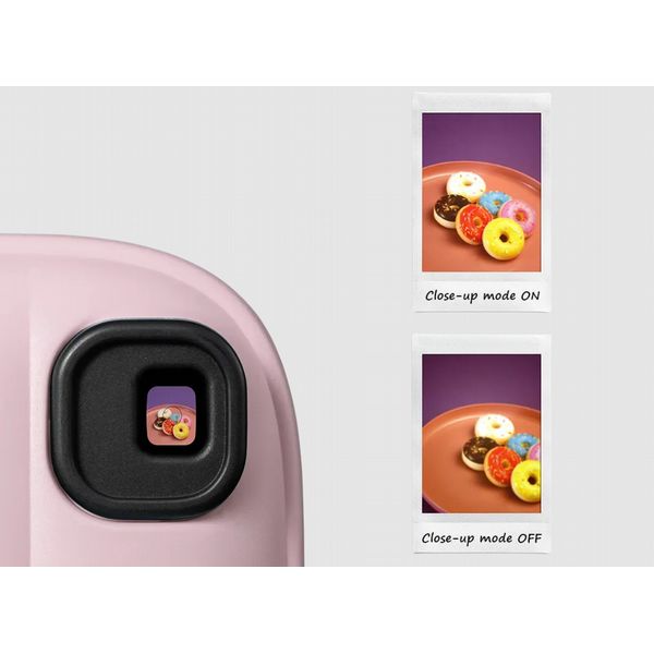 Fujifilm Instax Mini 13 Candy Pink Instant Camera + 30-Pack Film Bundle (Twin Pack & Black Edge)