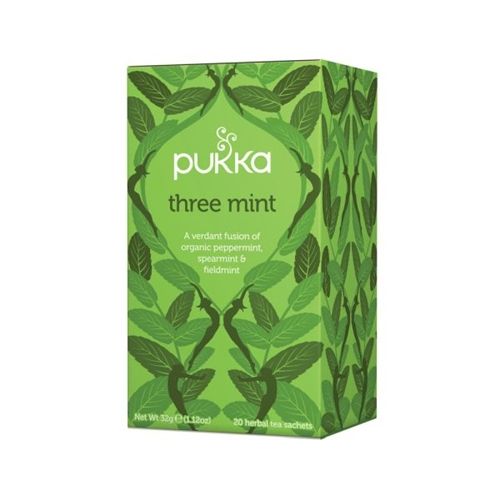 Pukka Three Mint Organic Tea Bags (Pack of 20)