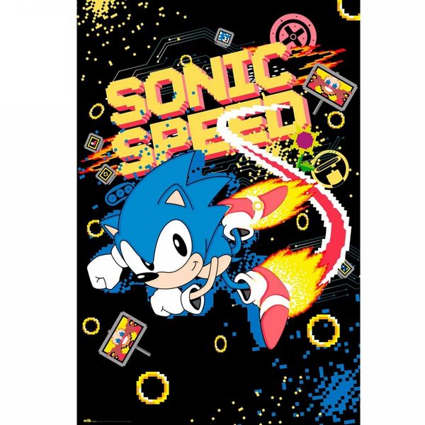 Sonic The Hedgehog Speed 61 x 91.5cm Maxi Poster