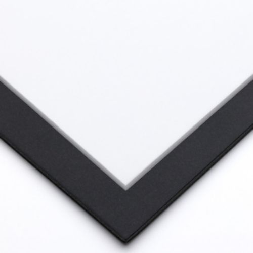 Westfoam : Foamboard : White : 5mm : White & Black, A4 & A3